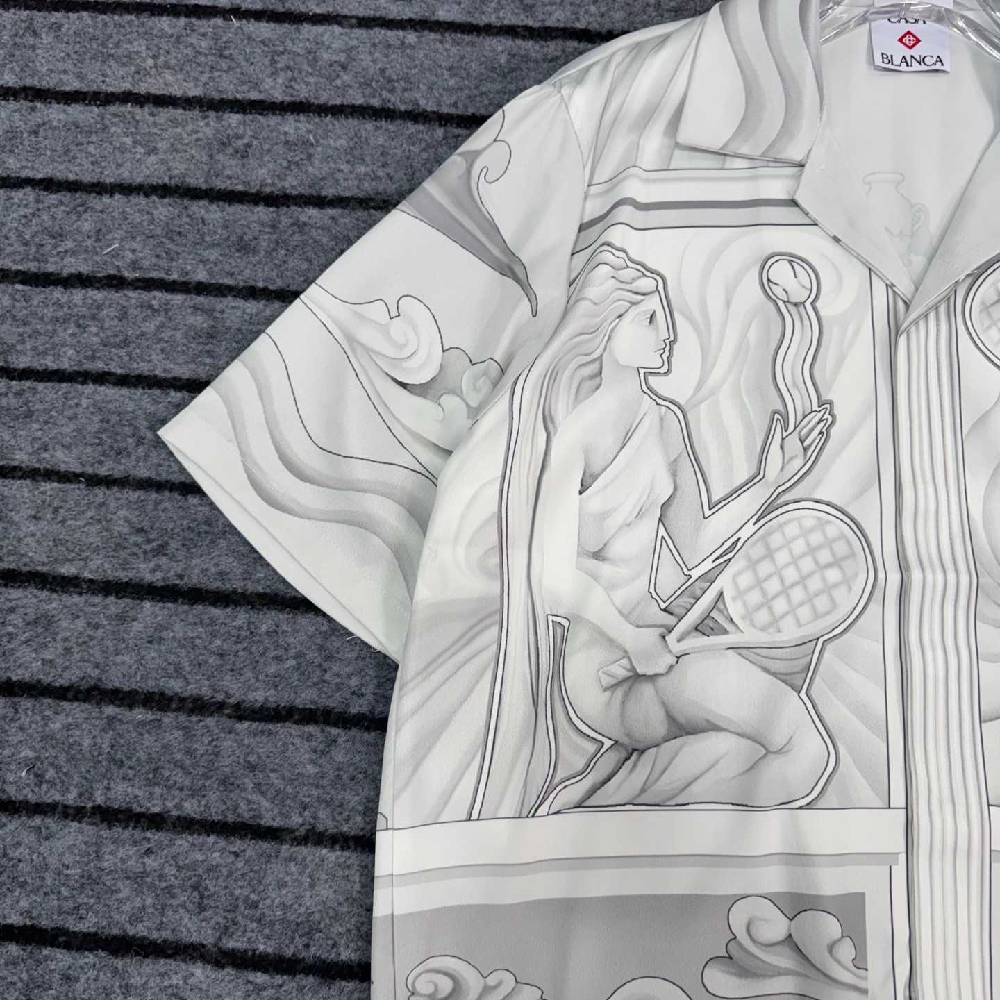 Casablanca Sacred Stone Silk Shirt - PerfectKickZ