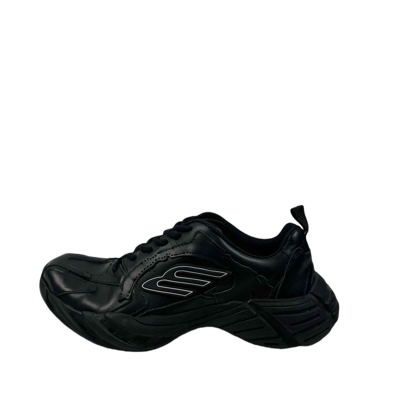 Balenciaga Monday Shoe In Black Cowskin And Polyester - PerfectKickZ