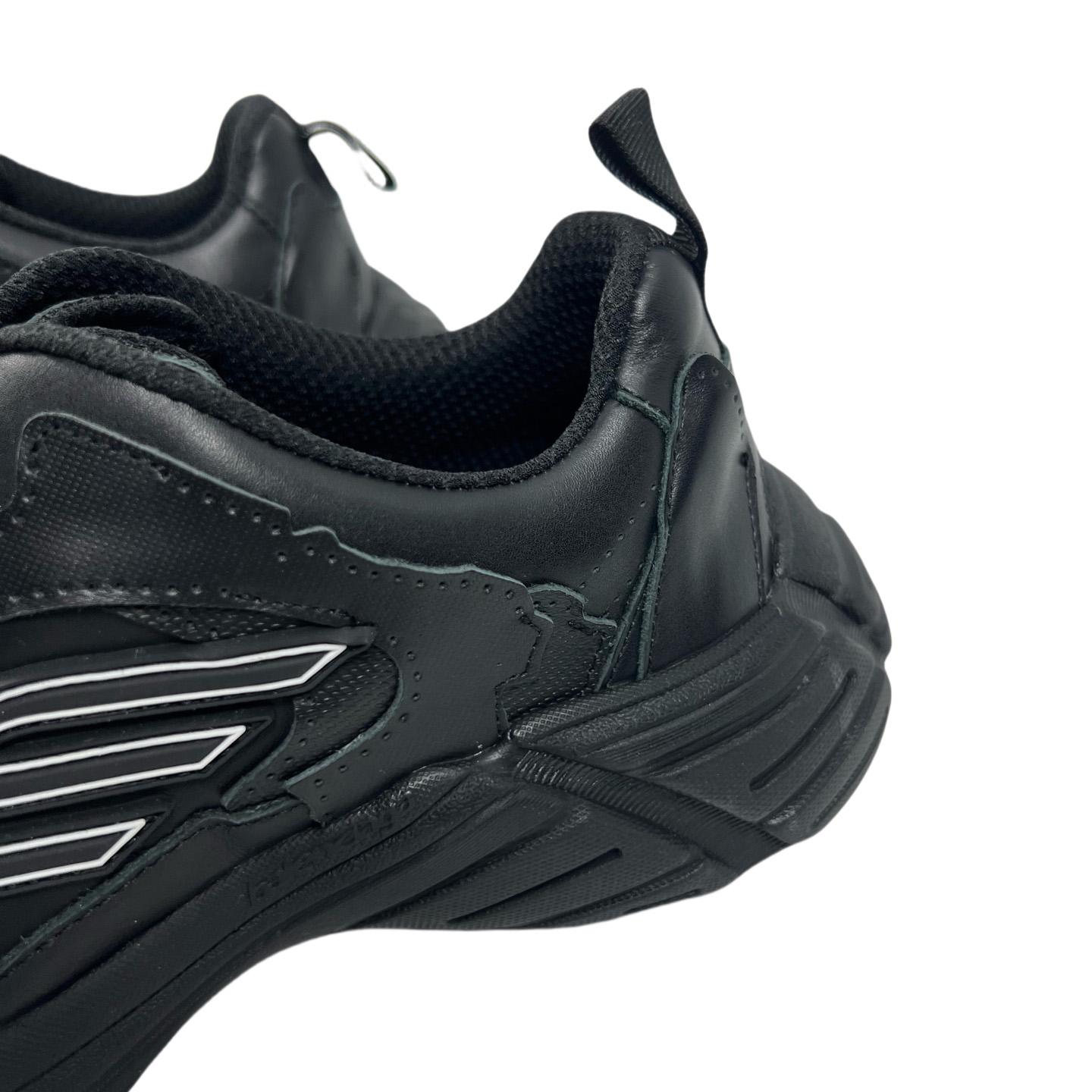 Balenciaga Monday Shoe In Black Cowskin And Polyester - PerfectKickZ