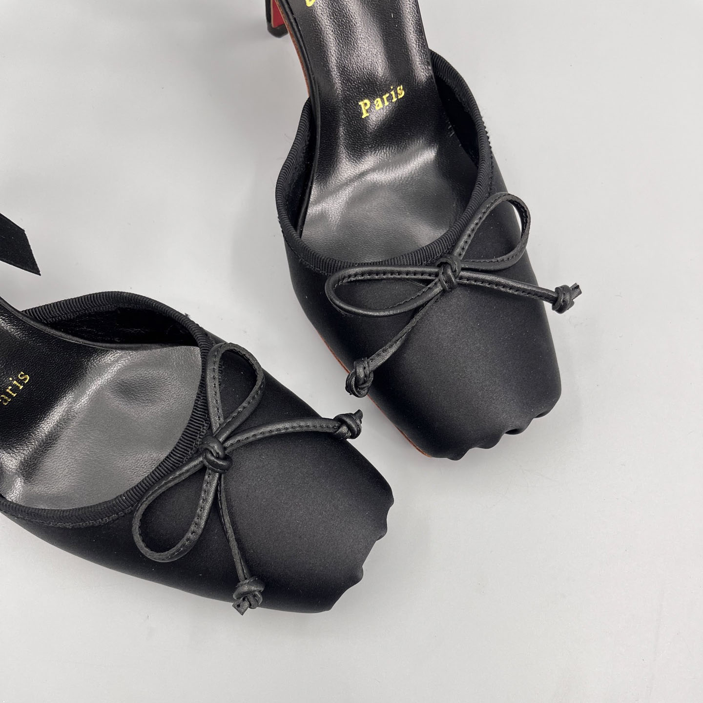 Christian Louboutin Cassia Lace-Up Slingback Pumps - PerfectKickZ