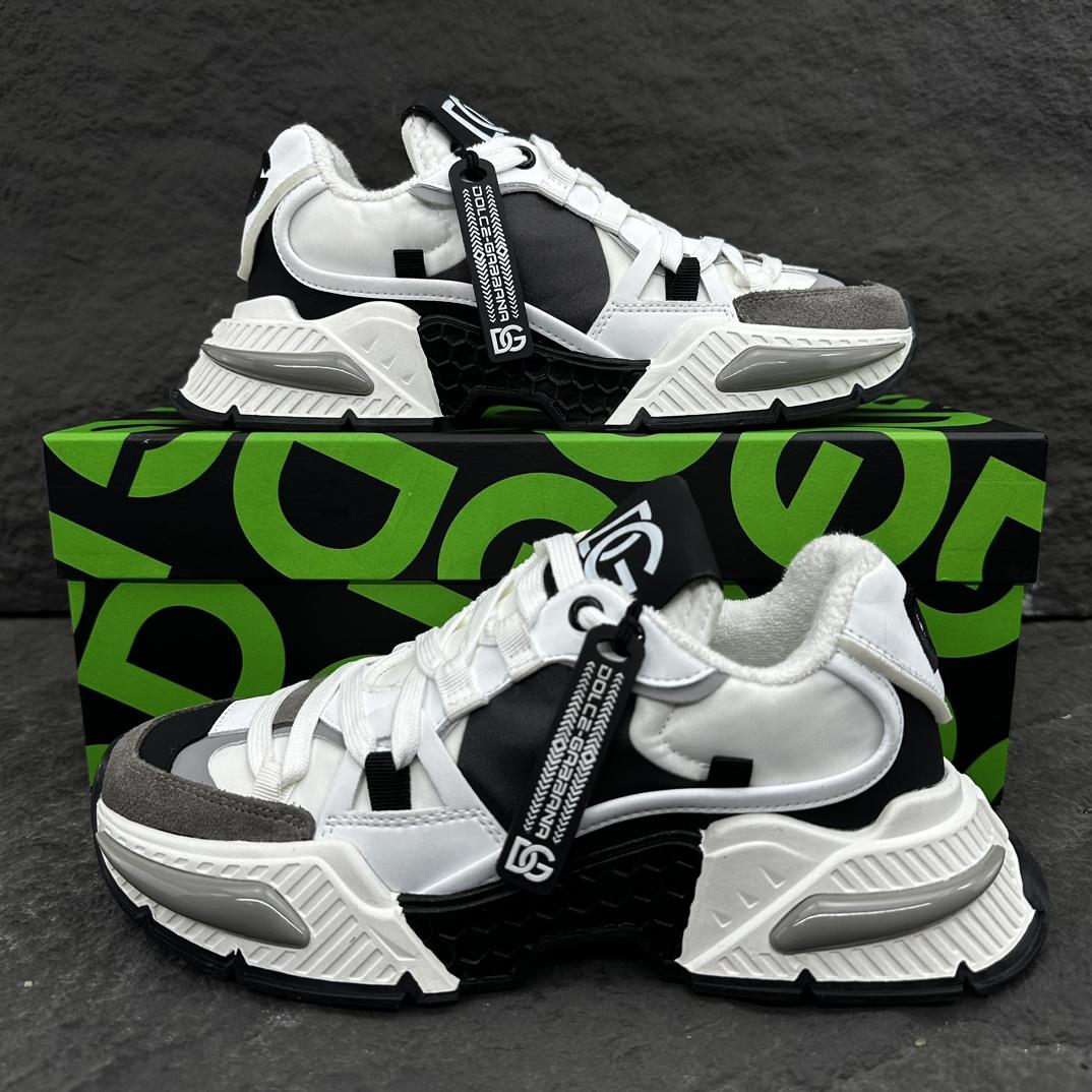 Dolce & Gabbana Mixed-material Airmaster Sneakers - PerfectKickZ