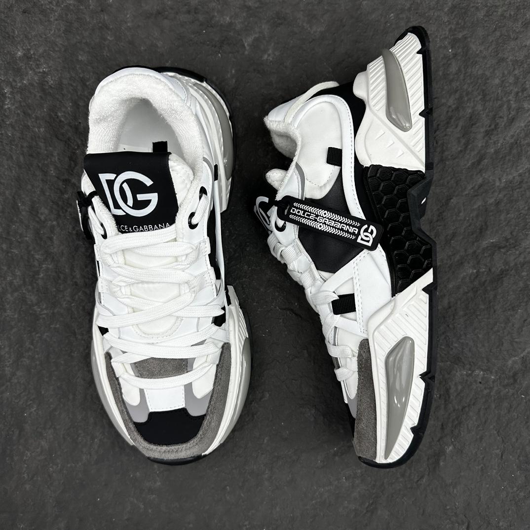 Dolce & Gabbana Mixed-material Airmaster Sneakers - PerfectKickZ
