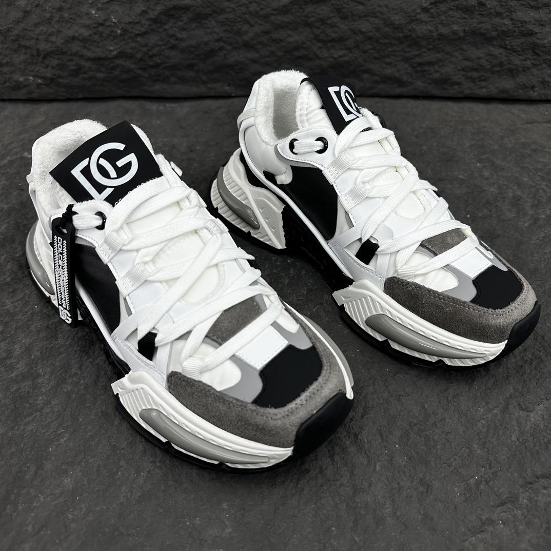 Dolce & Gabbana Mixed-material Airmaster Sneakers - PerfectKickZ