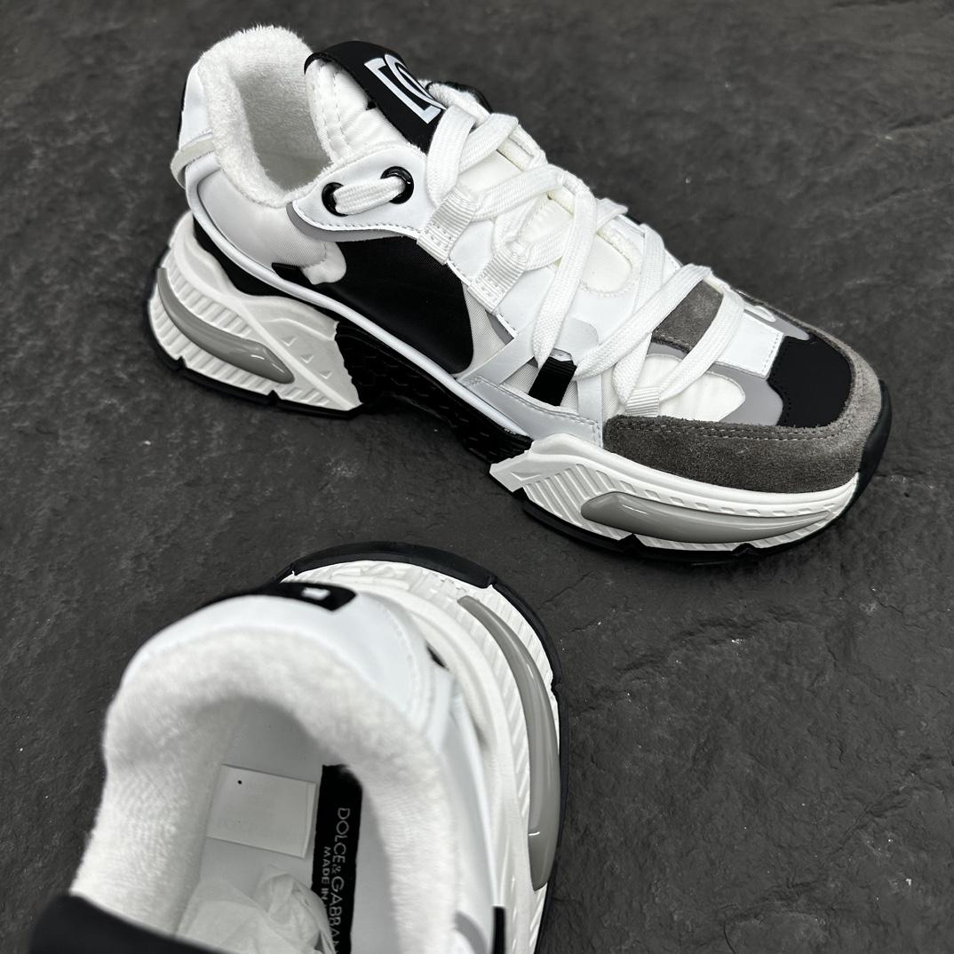 Dolce & Gabbana Mixed-material Airmaster Sneakers - PerfectKickZ