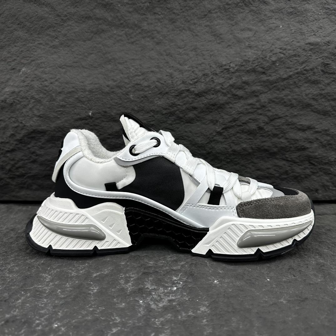Dolce & Gabbana Mixed-material Airmaster Sneakers - PerfectKickZ