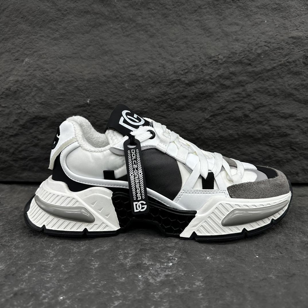 Dolce & Gabbana Mixed-material Airmaster Sneakers - PerfectKickZ