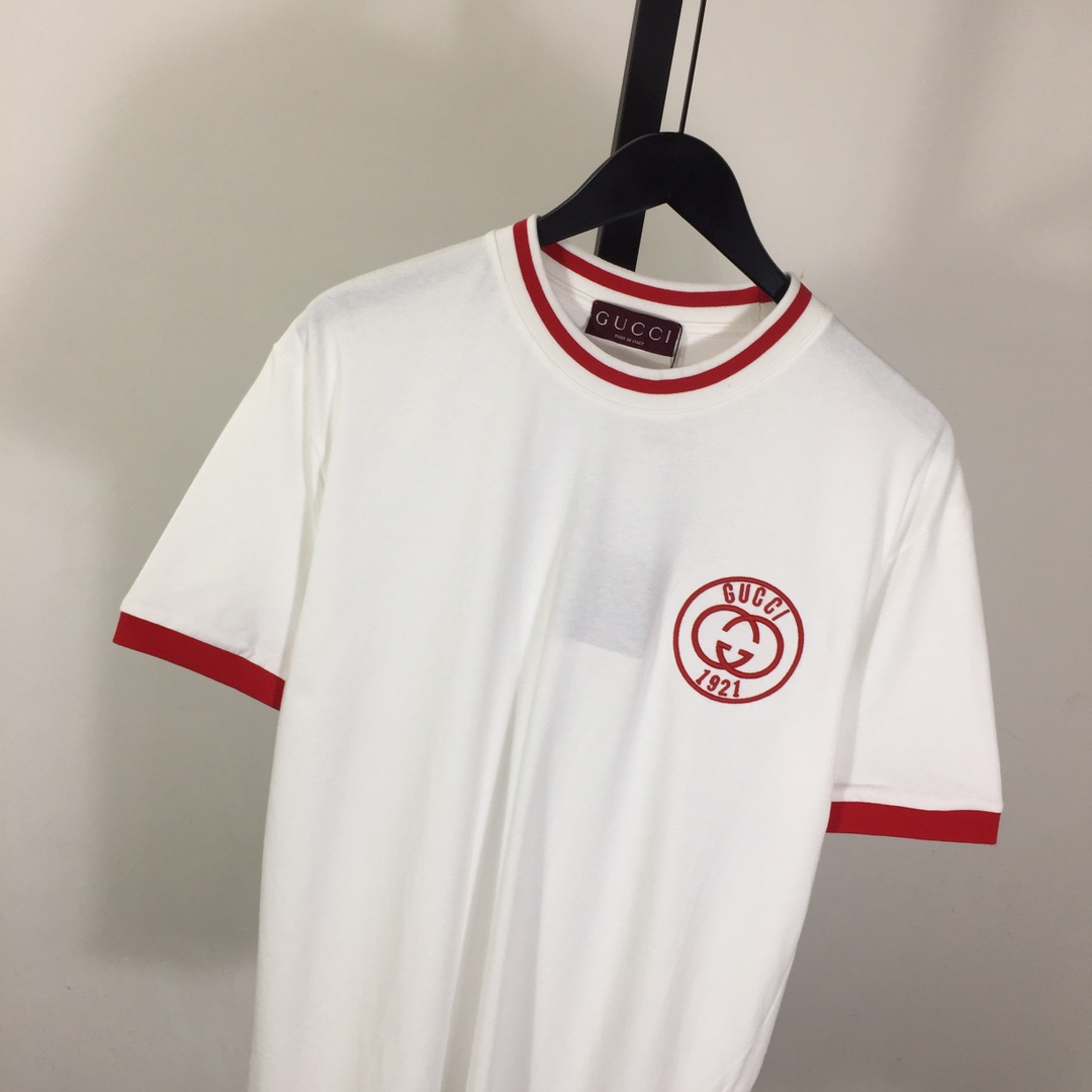 Gucci Cotton Jersey T-shirt With Embroidery - PerfectKickZ