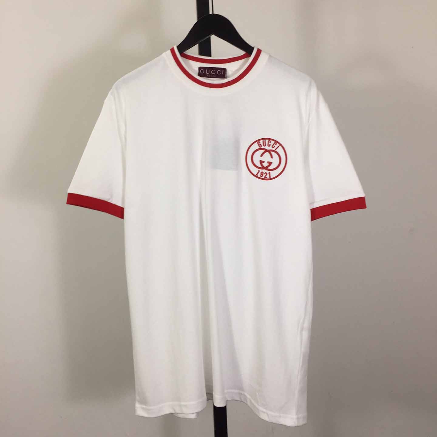Gucci Cotton Jersey T-shirt With Embroidery - PerfectKickZ