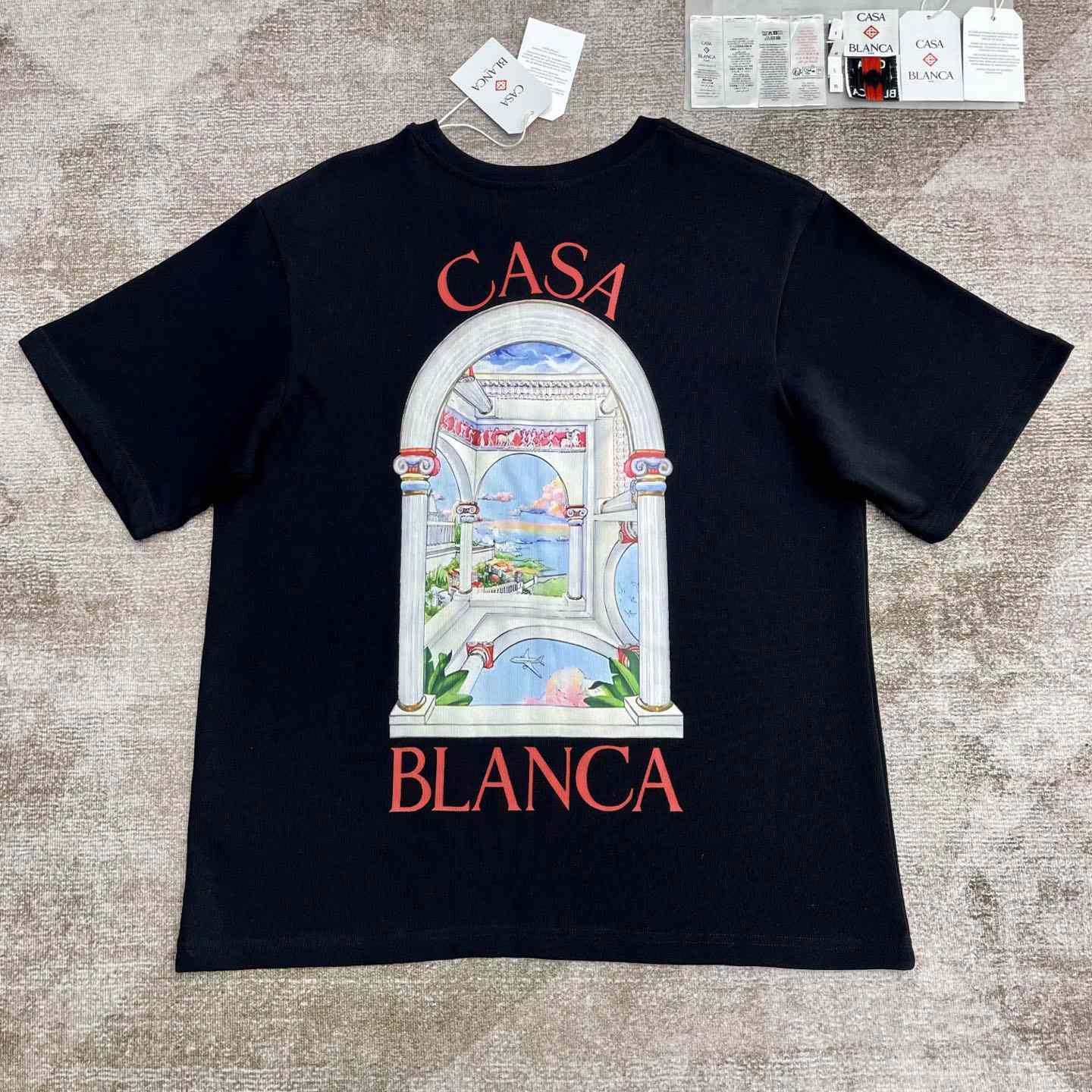 Casablanca Le Passage Printed Cotton T-Shirt   C944 - PerfectKickZ