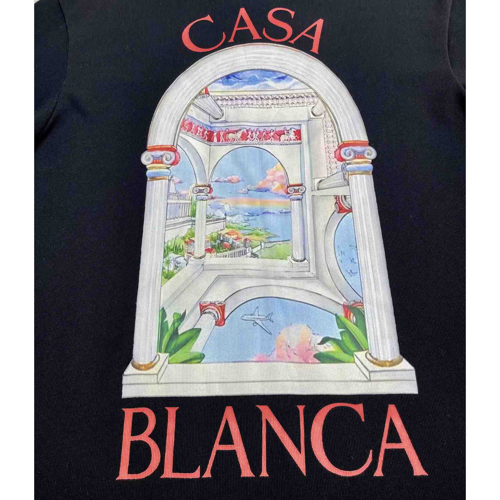 Casablanca Le Passage Printed Cotton T-Shirt   C944 - PerfectKickZ