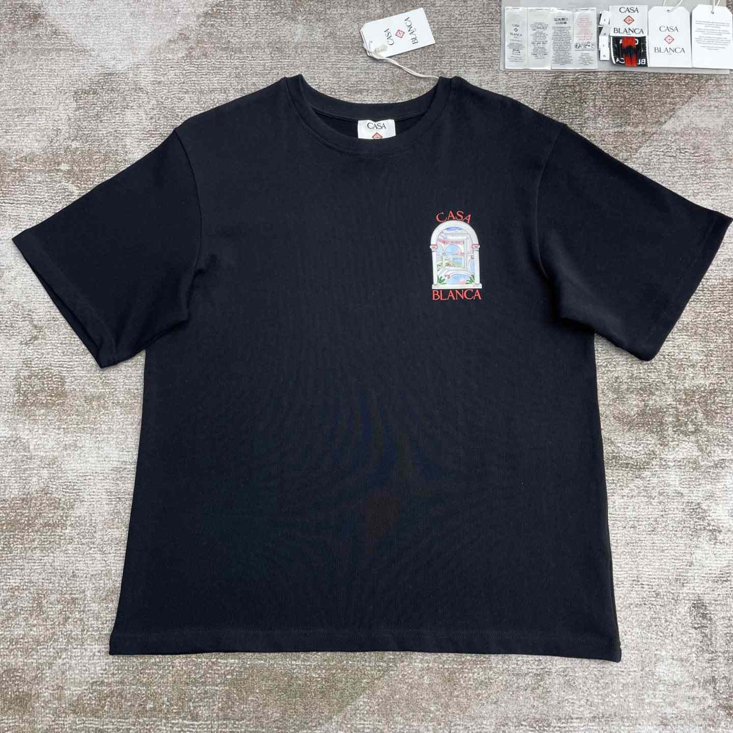 Casablanca Le Passage Printed Cotton T-Shirt   C944 - PerfectKickZ