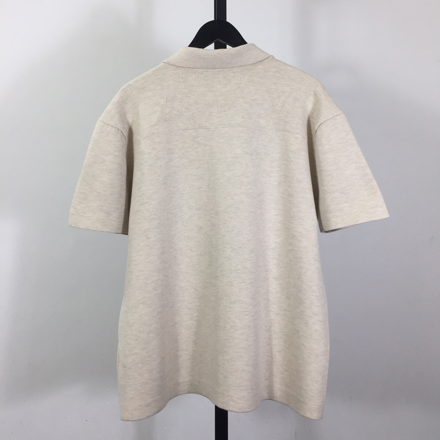 Louis Vuitton Monogram Embossed Short-Sleeved Knit Shirt - PerfectKickZ