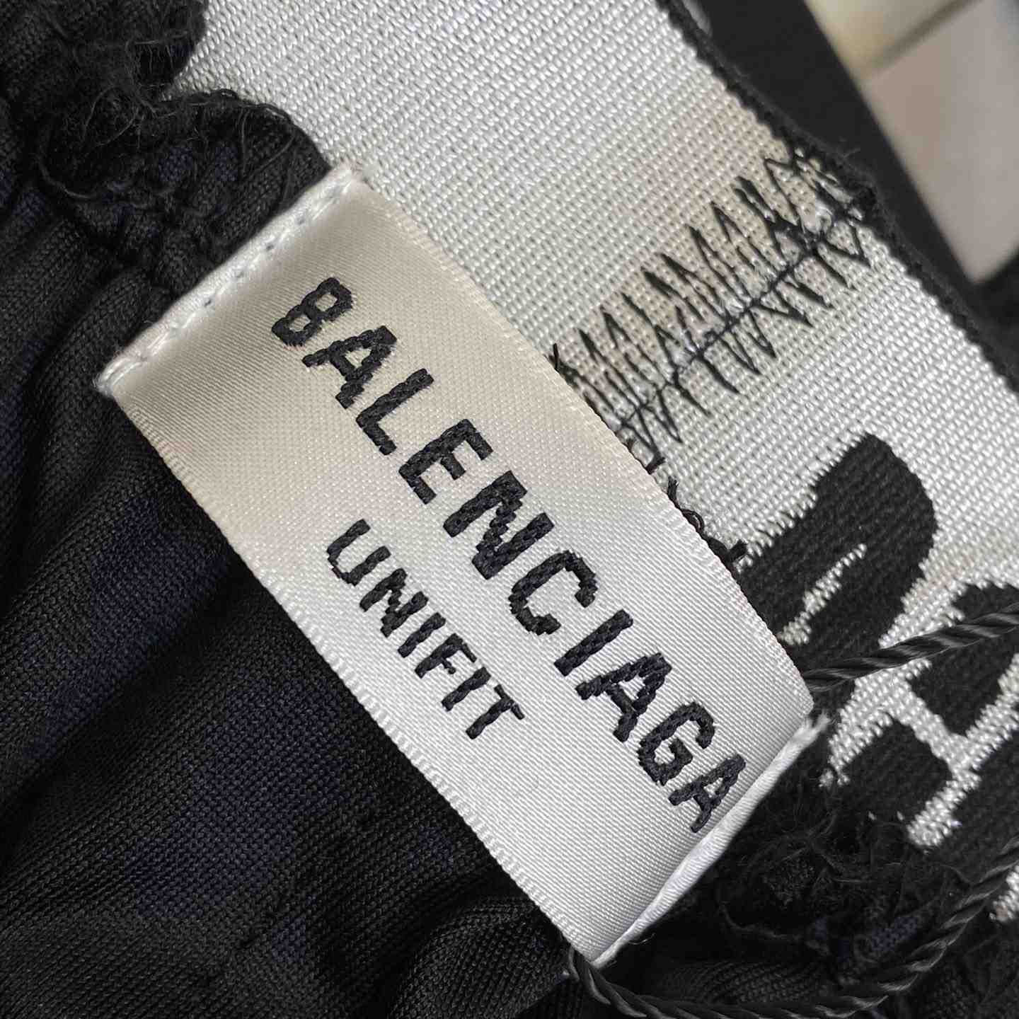 Balenciaga New Sporty B Trompe L'oeil Waistband Baggy Sweatpants - PerfectKickZ