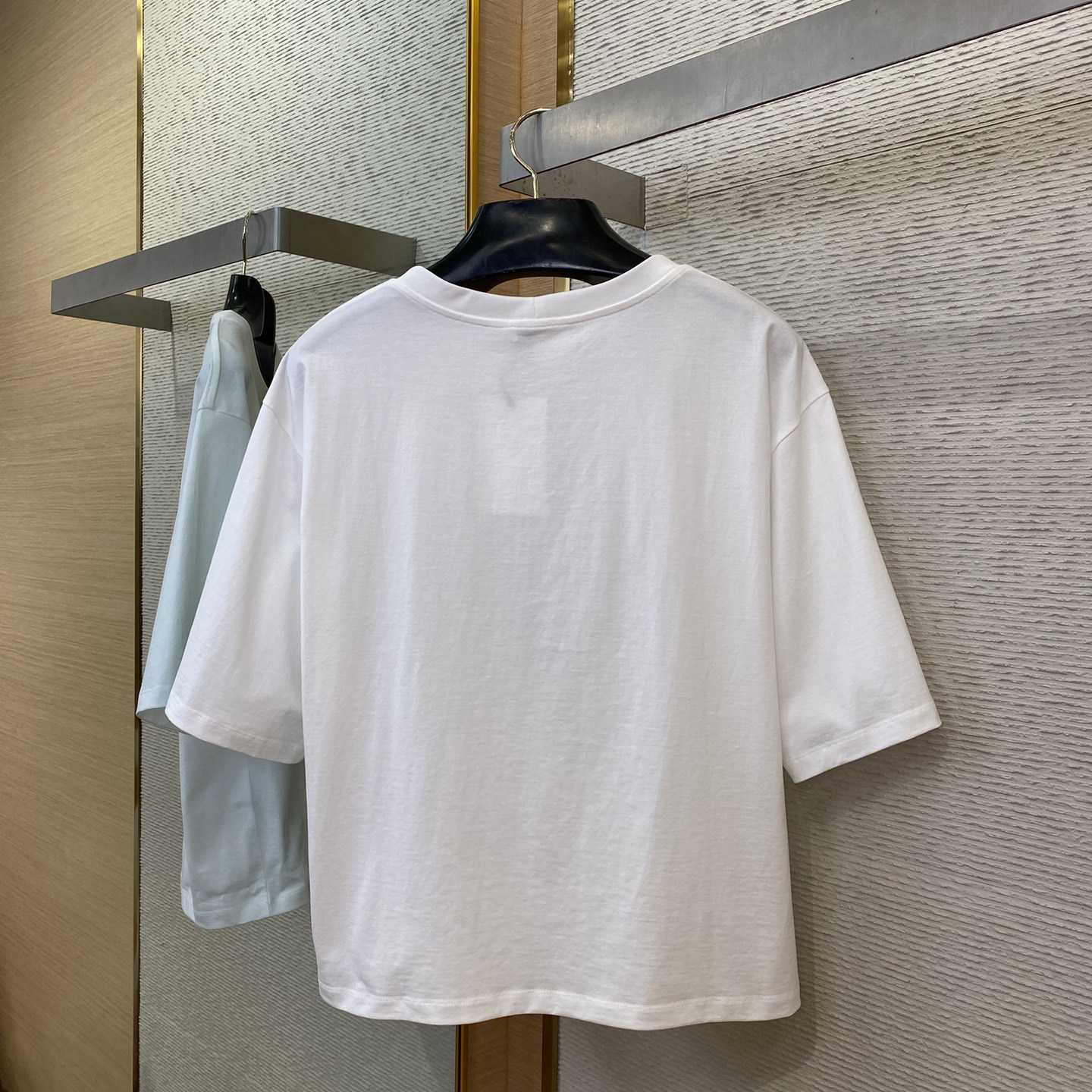 Celine Loose T-shirt In Cotton Jersey - PerfectKickZ