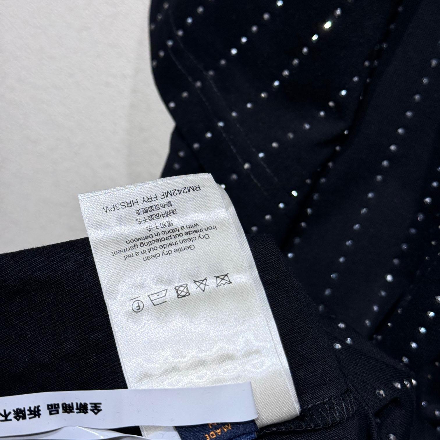 Louis Vuitton Crystal Embellished Cotton T-Shirt   1AFYDU - PerfectKickZ