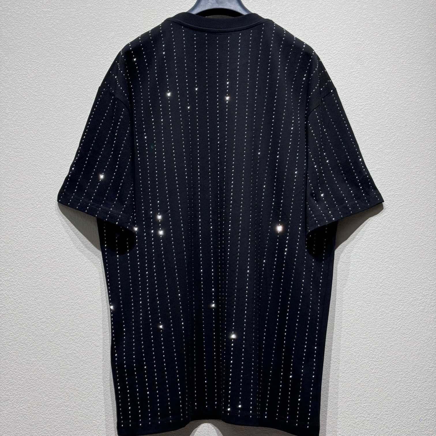 Louis Vuitton Crystal Embellished Cotton T-Shirt   1AFYDU - PerfectKickZ