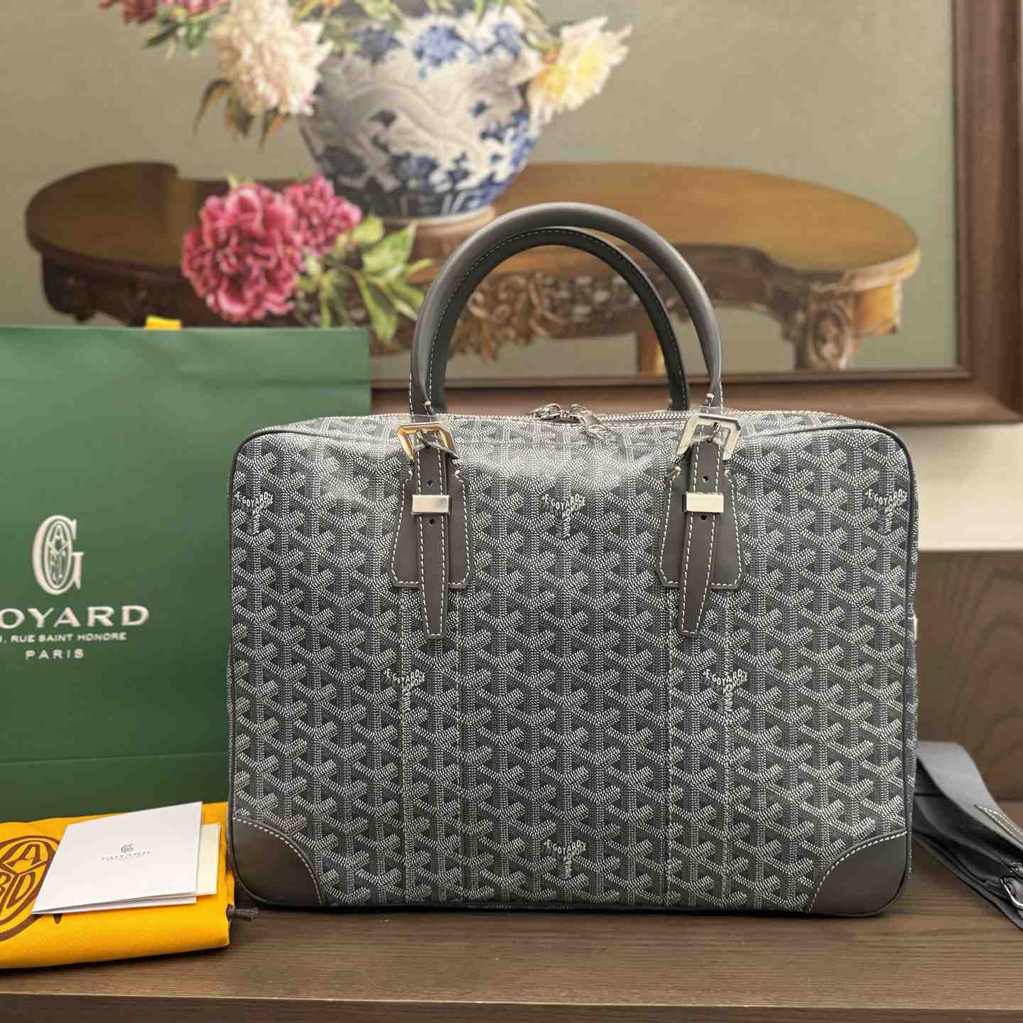 Goyard Ambassade MM Document Case - PerfectKickZ