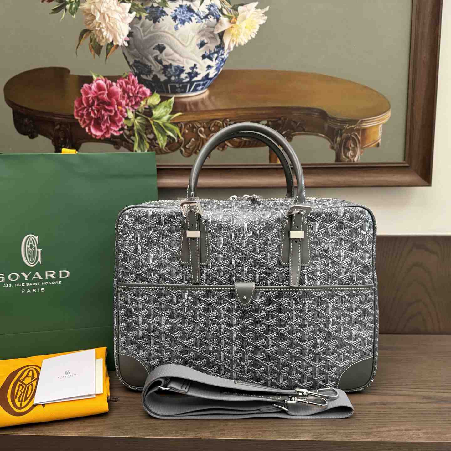 Goyard Ambassade MM Document Case - PerfectKickZ