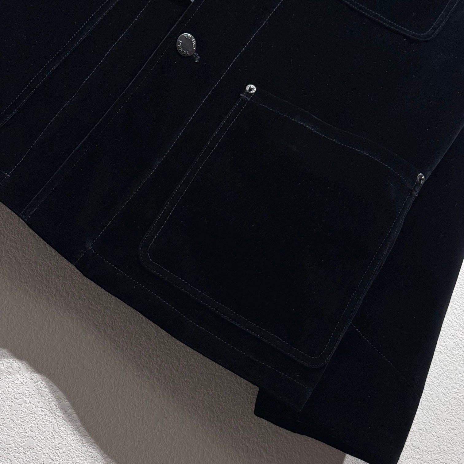 Prada Blouson In Velvet Denim - PerfectKickZ