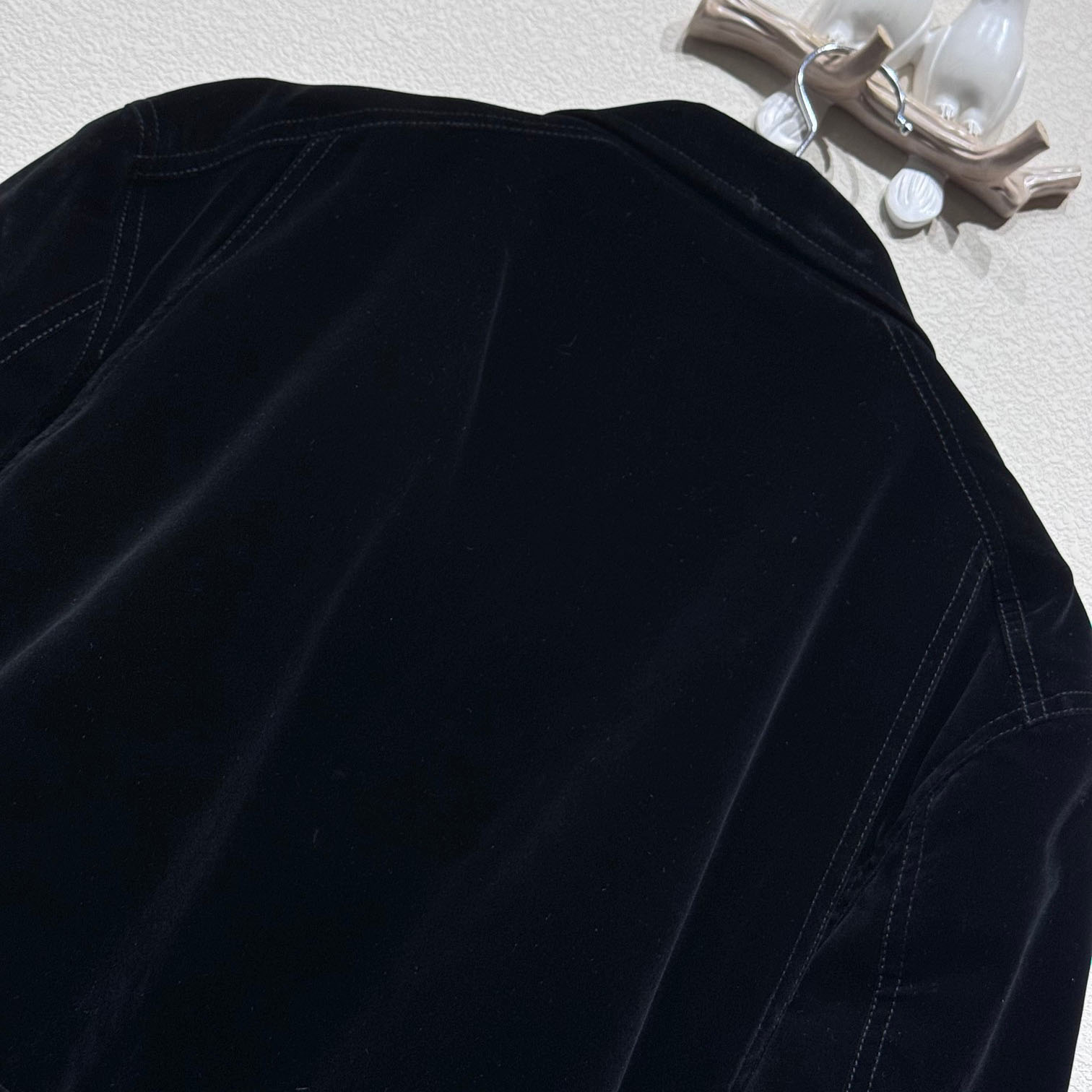 Prada Blouson In Velvet Denim - PerfectKickZ