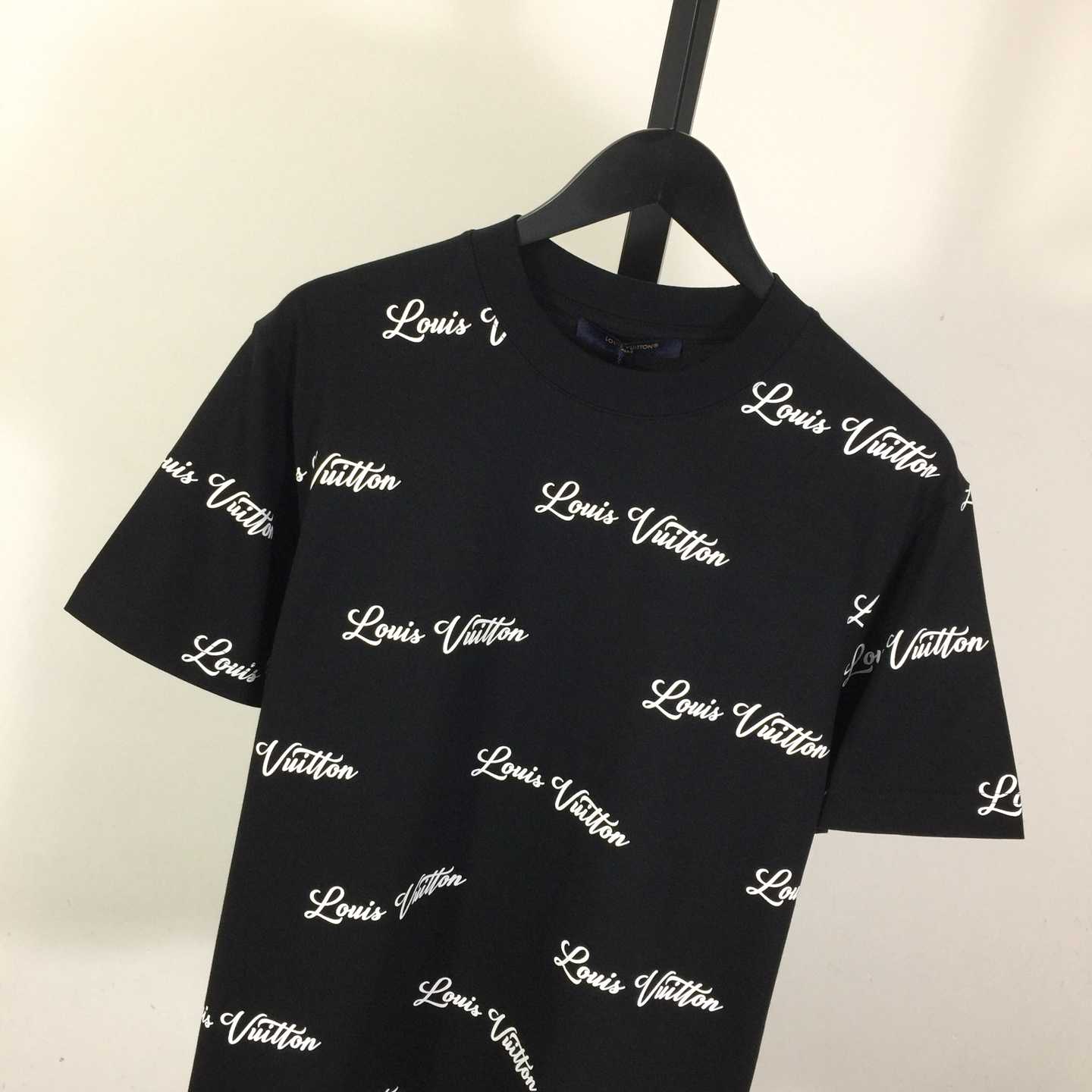 Louis Vuitton Logo Cotton T-Shirt - PerfectKickZ