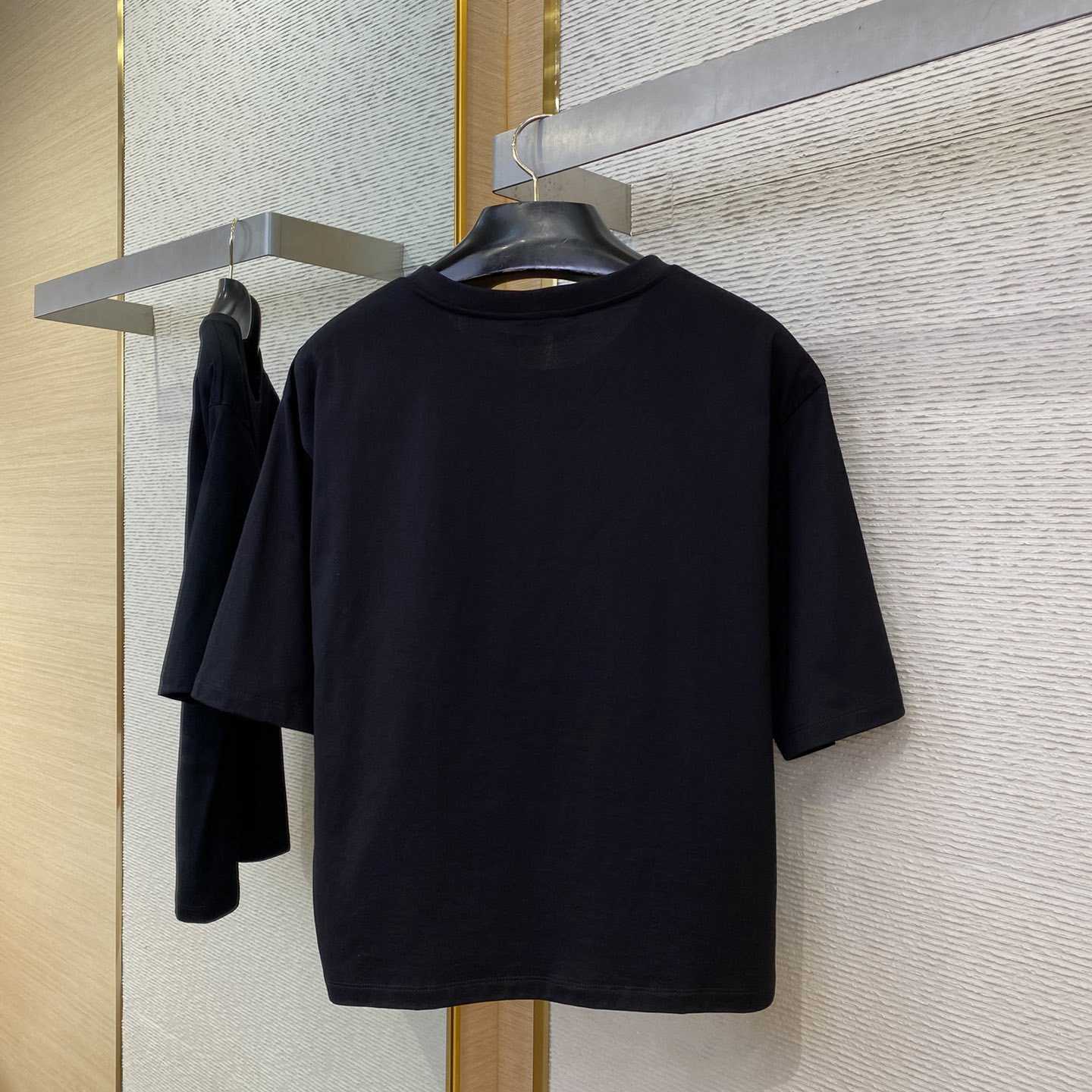 Celine Loose T-shirt In Cotton Jersey - PerfectKickZ