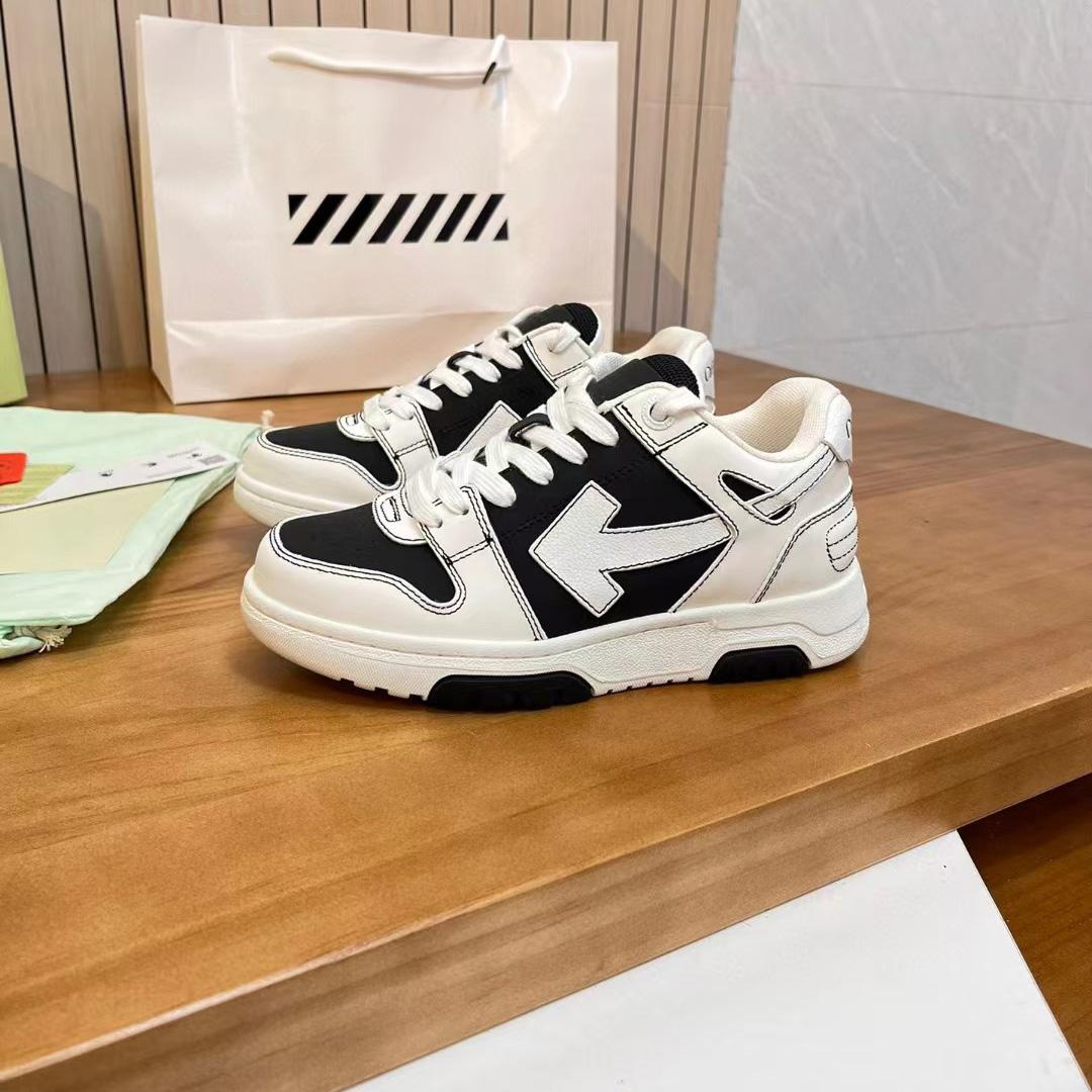 Off-White Out Of Office "Ooo" Sneakers   - PerfectKickZ