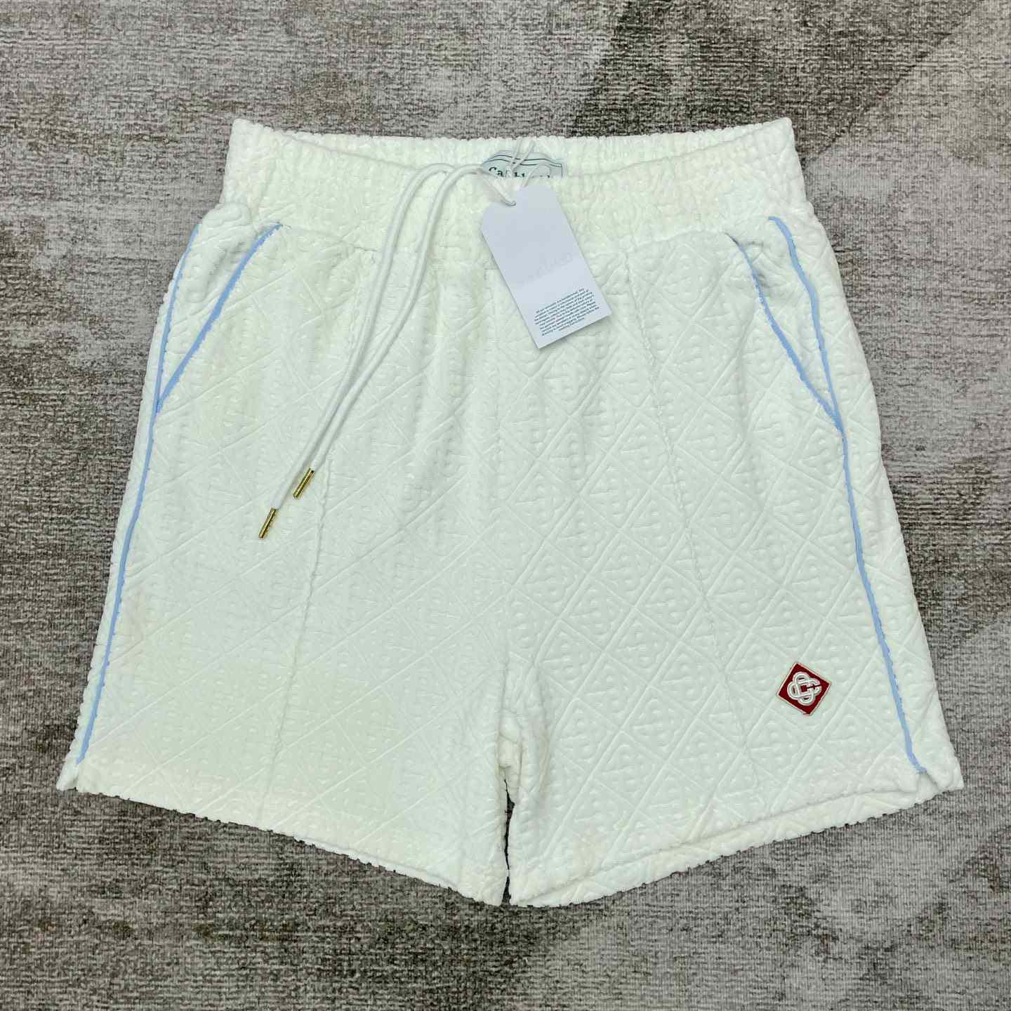Casablanca Monogram Terry Shorts   c960 - PerfectKickZ