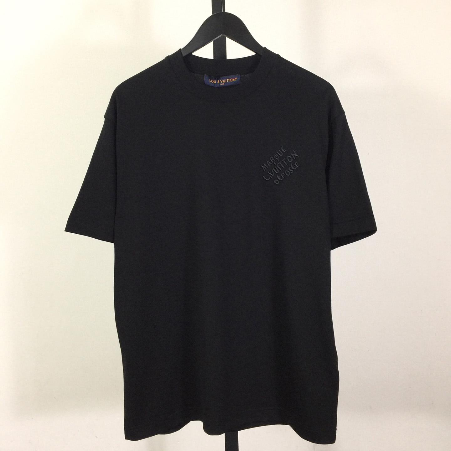 Louis Vuitton Signature Cotton T-Shirt    - PerfectKickZ