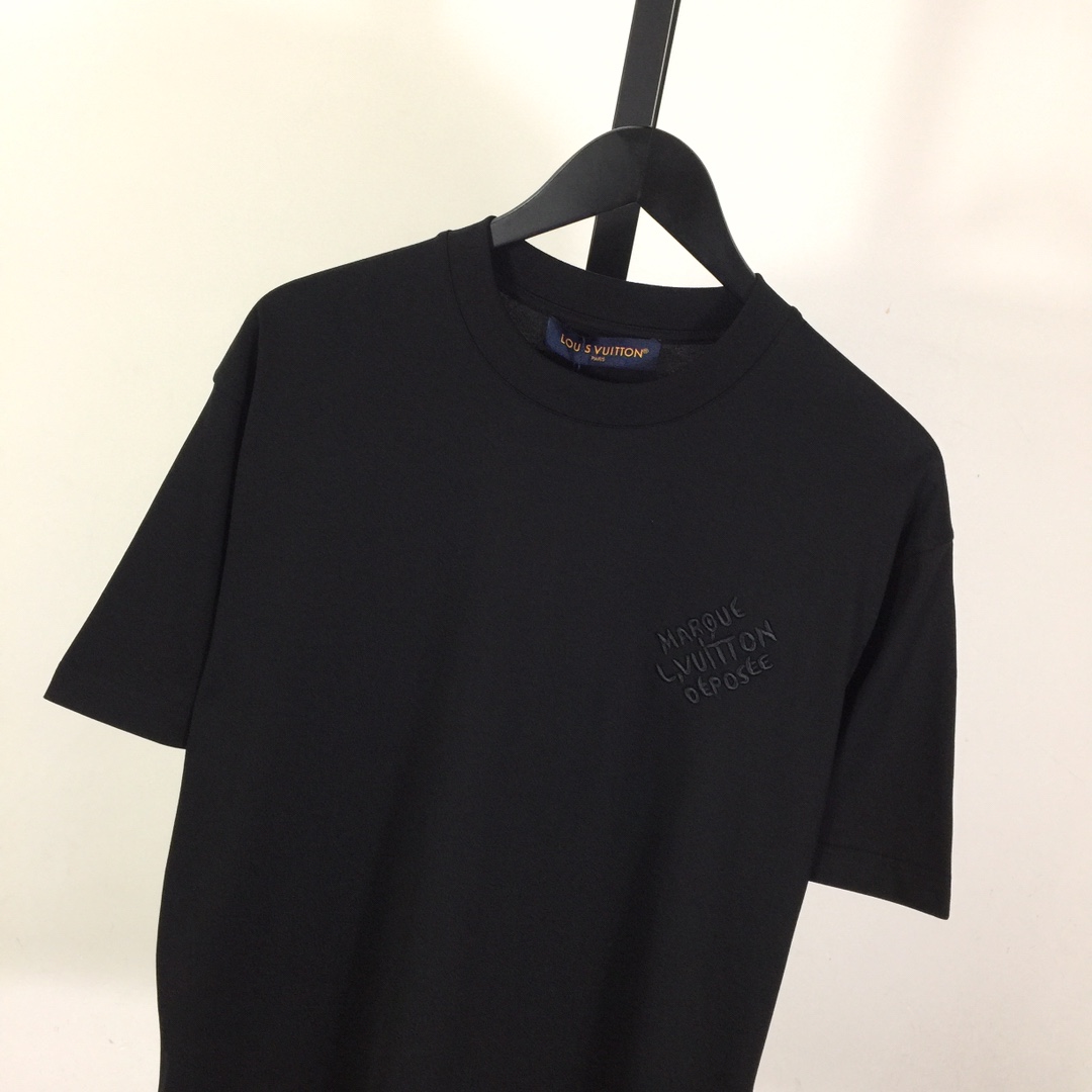 Louis Vuitton Signature Cotton T-Shirt    - 