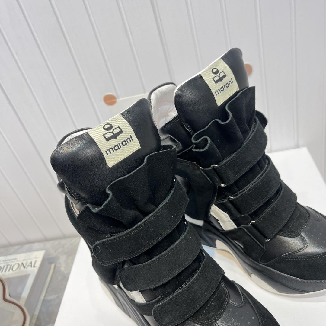 Isabel Marant Balskee High-Top Wedge Sneakers  - PerfectKickZ