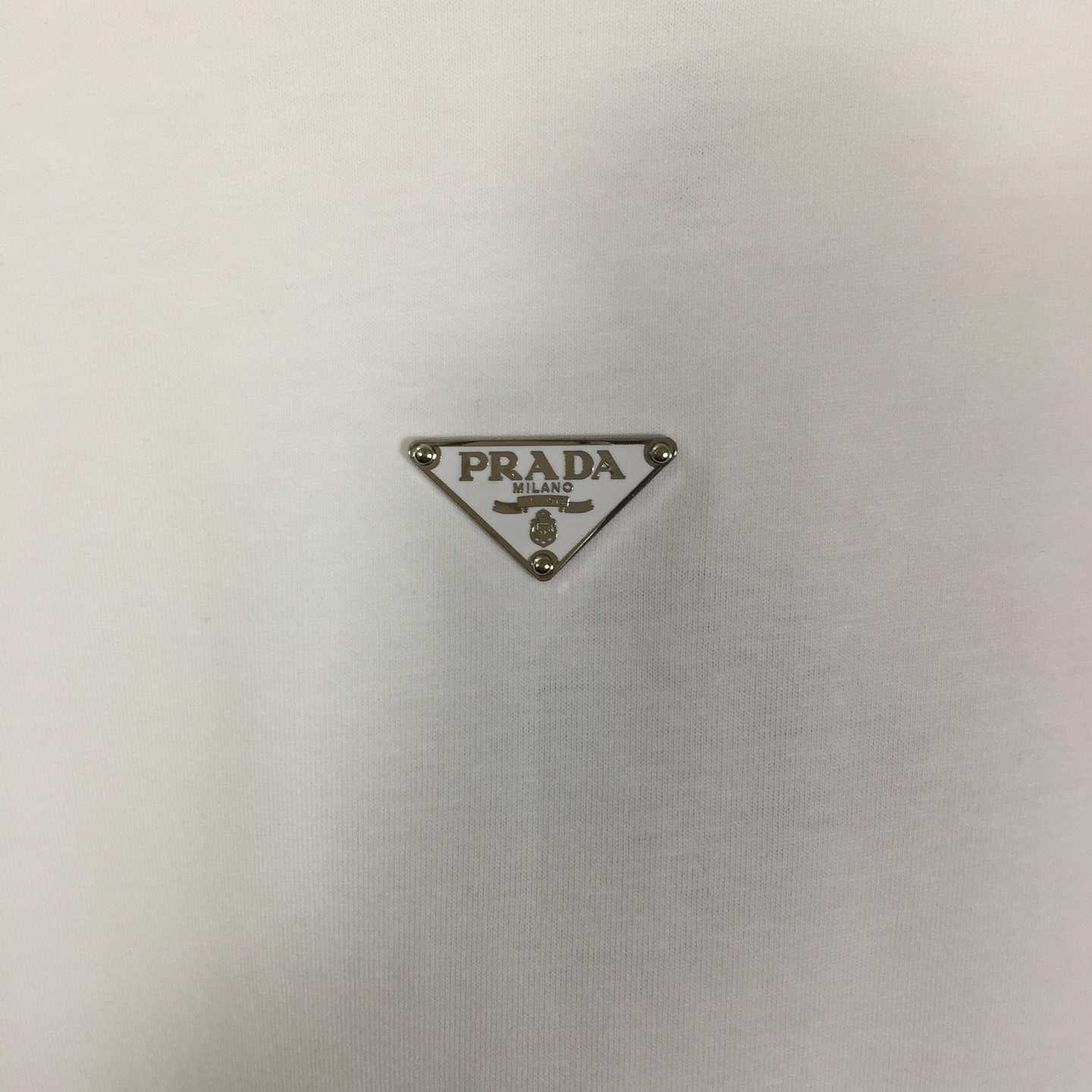 Prada Cotton T-Shirt - PerfectKickZ