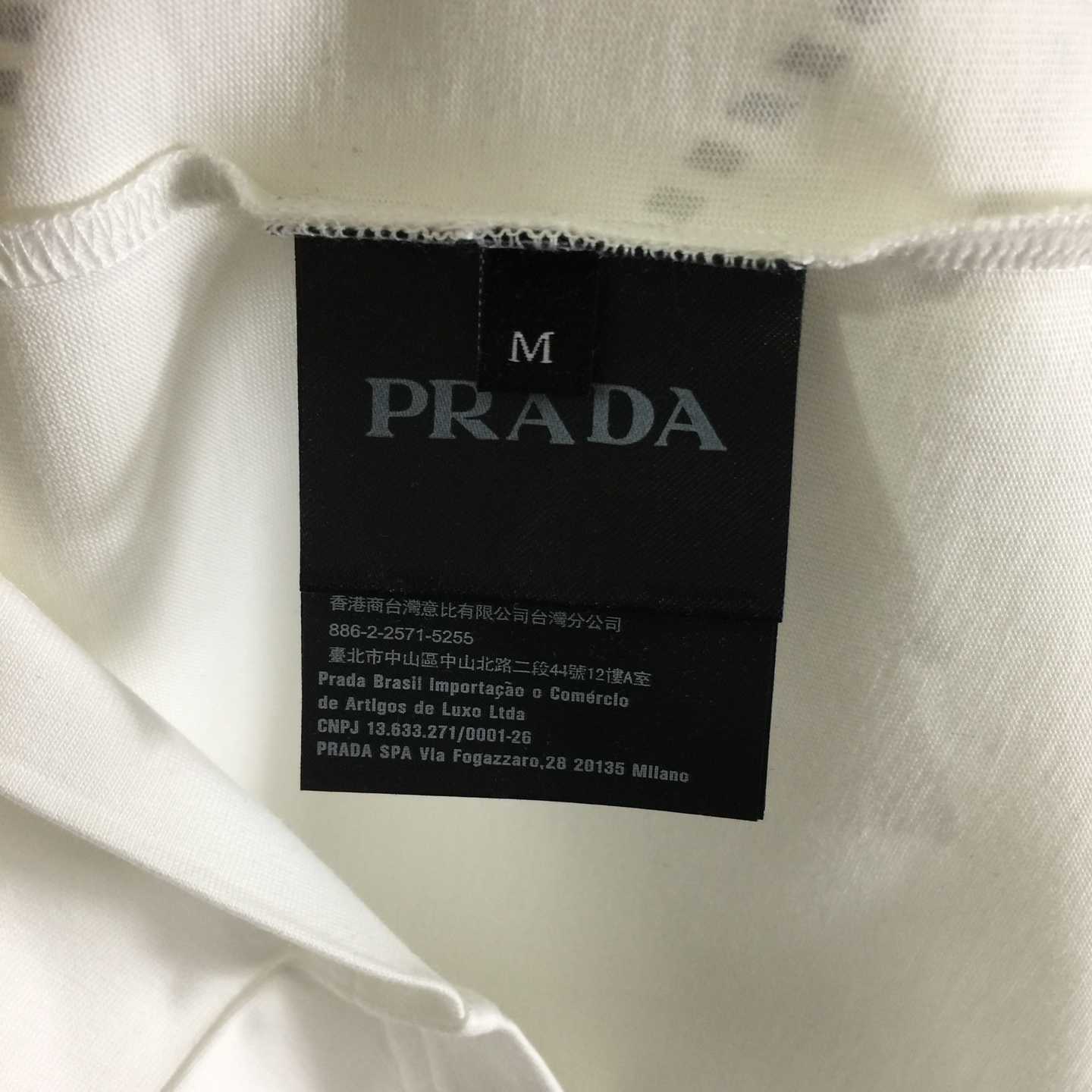 Prada Cotton T-Shirt - PerfectKickZ