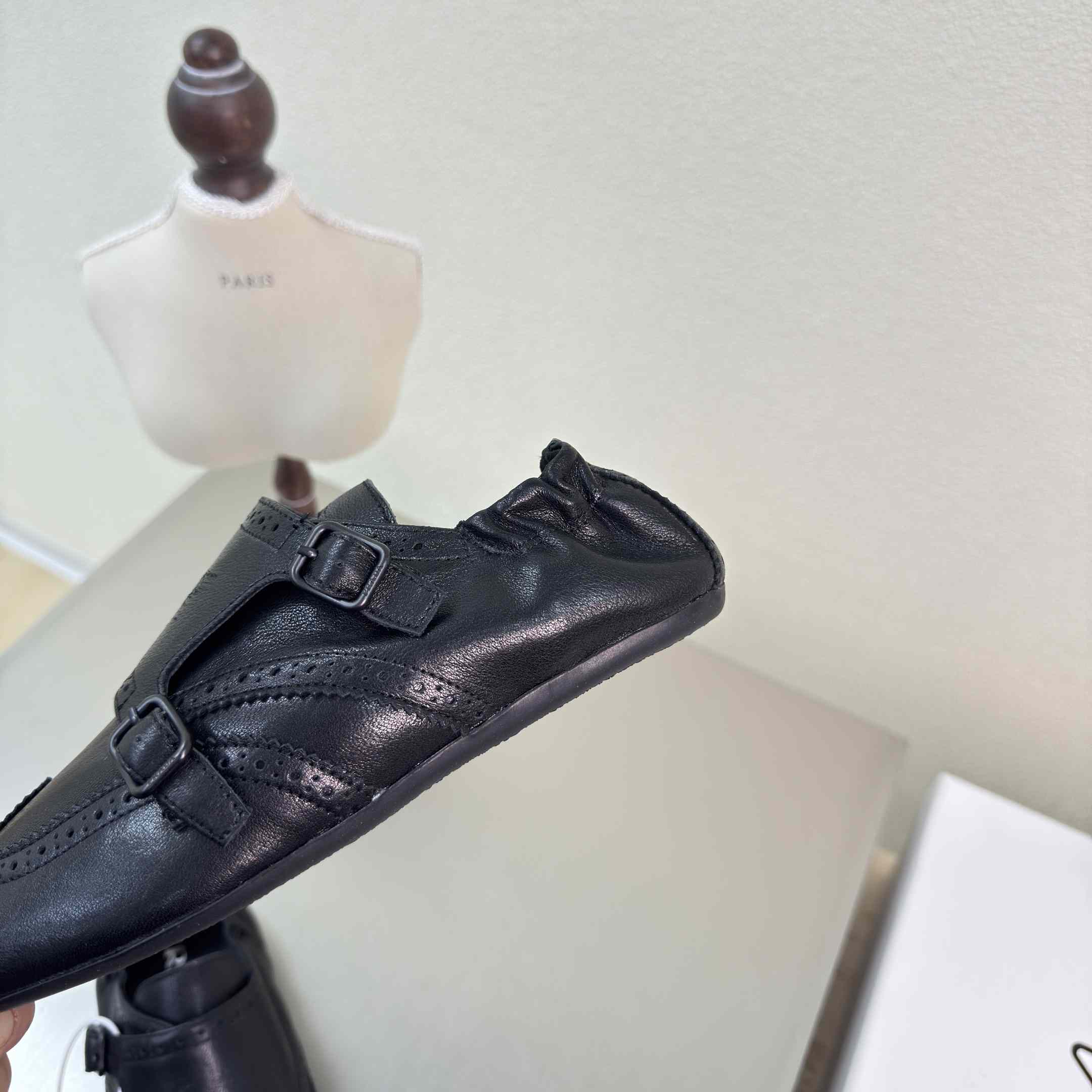 Prada Shuffle Double Monk Strap Shoes - PerfectKickZ