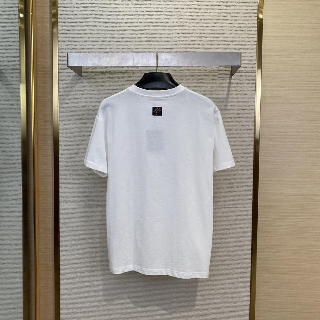 Louis Vuitton Monogram Flower 3D Gradient Print T-Shirt   1AGTRH - PerfectKickZ