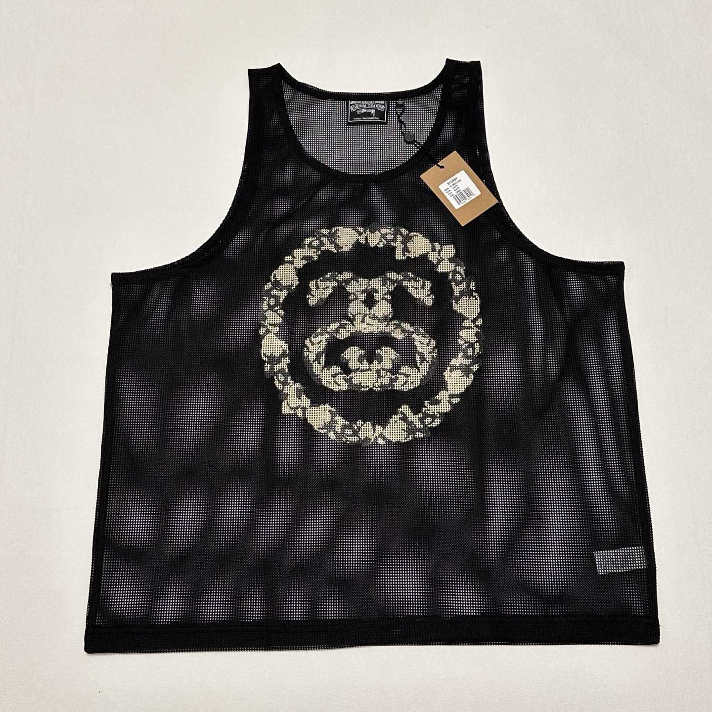 Denim Tears x Stussy Sleeveless Jersey Top - PerfectKickZ
