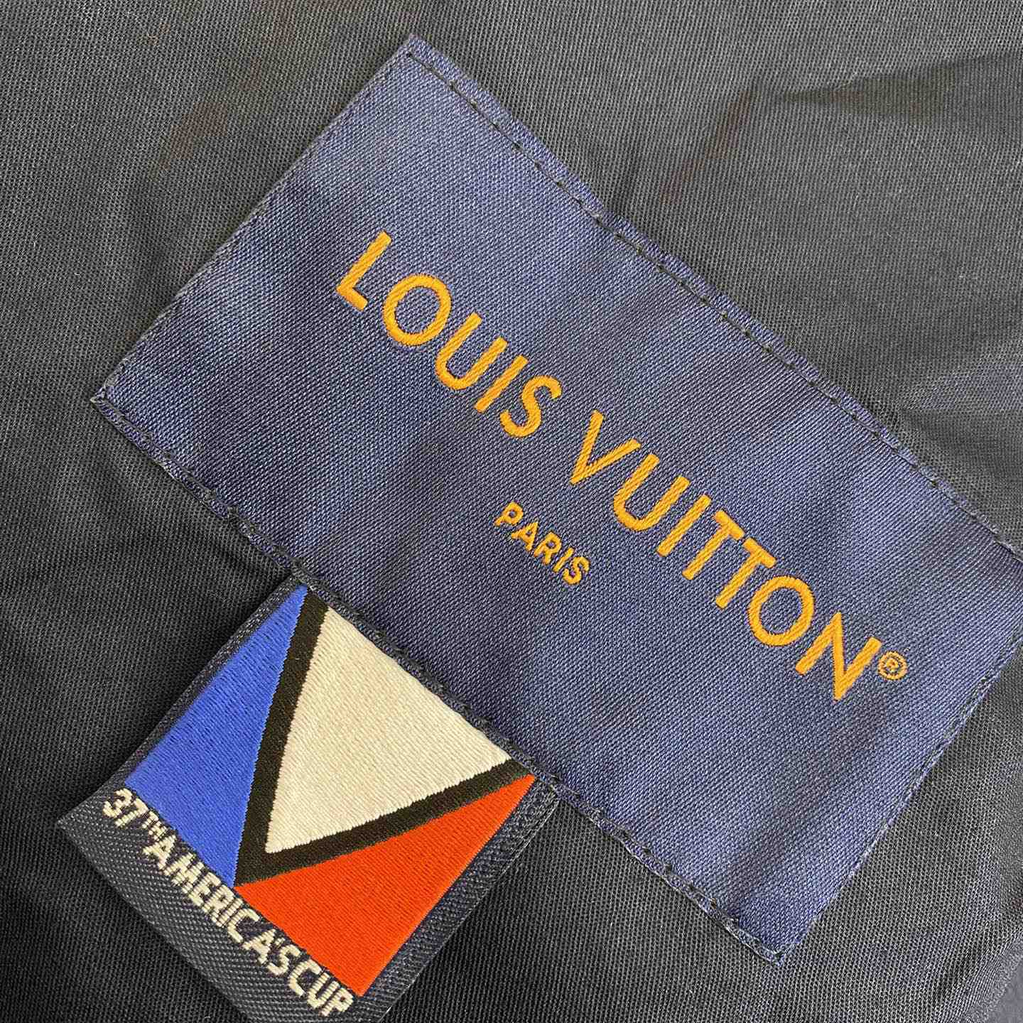 Louis Vuitton Damier Open Collar Cotton Overshirt  1AFVN5 - PerfectKickZ
