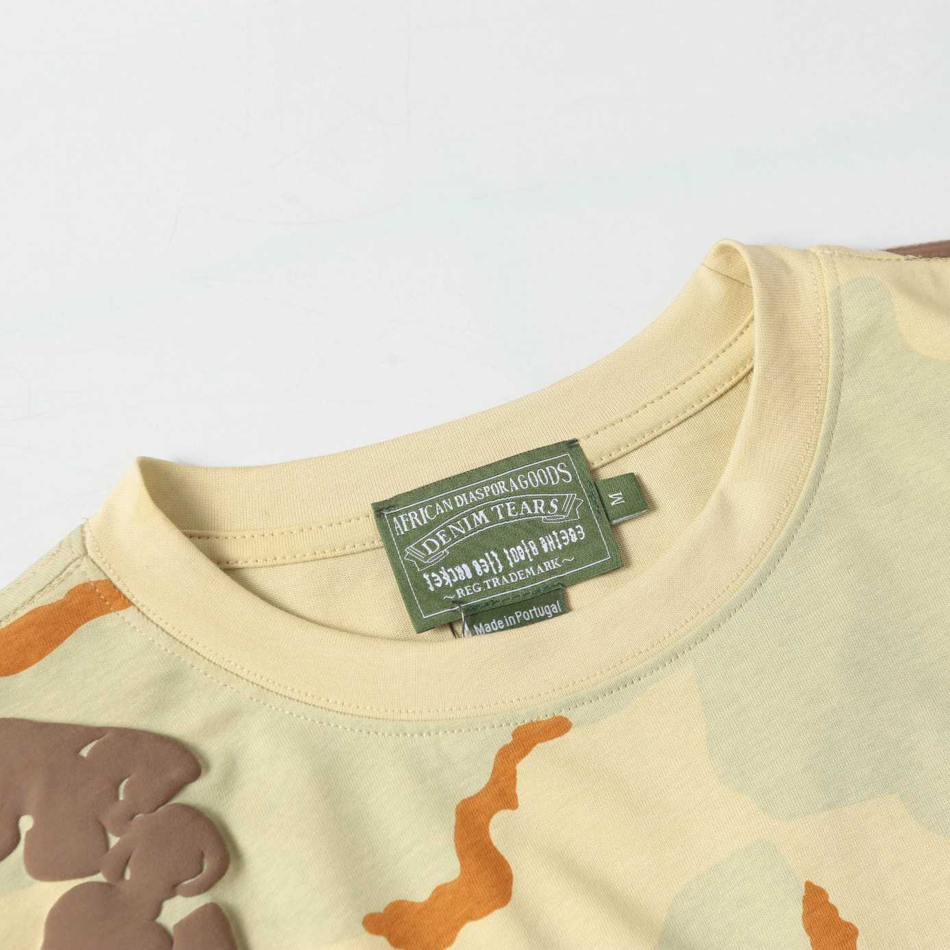 Denim Tears Camo Cotton T-shirt  - PerfectKickZ