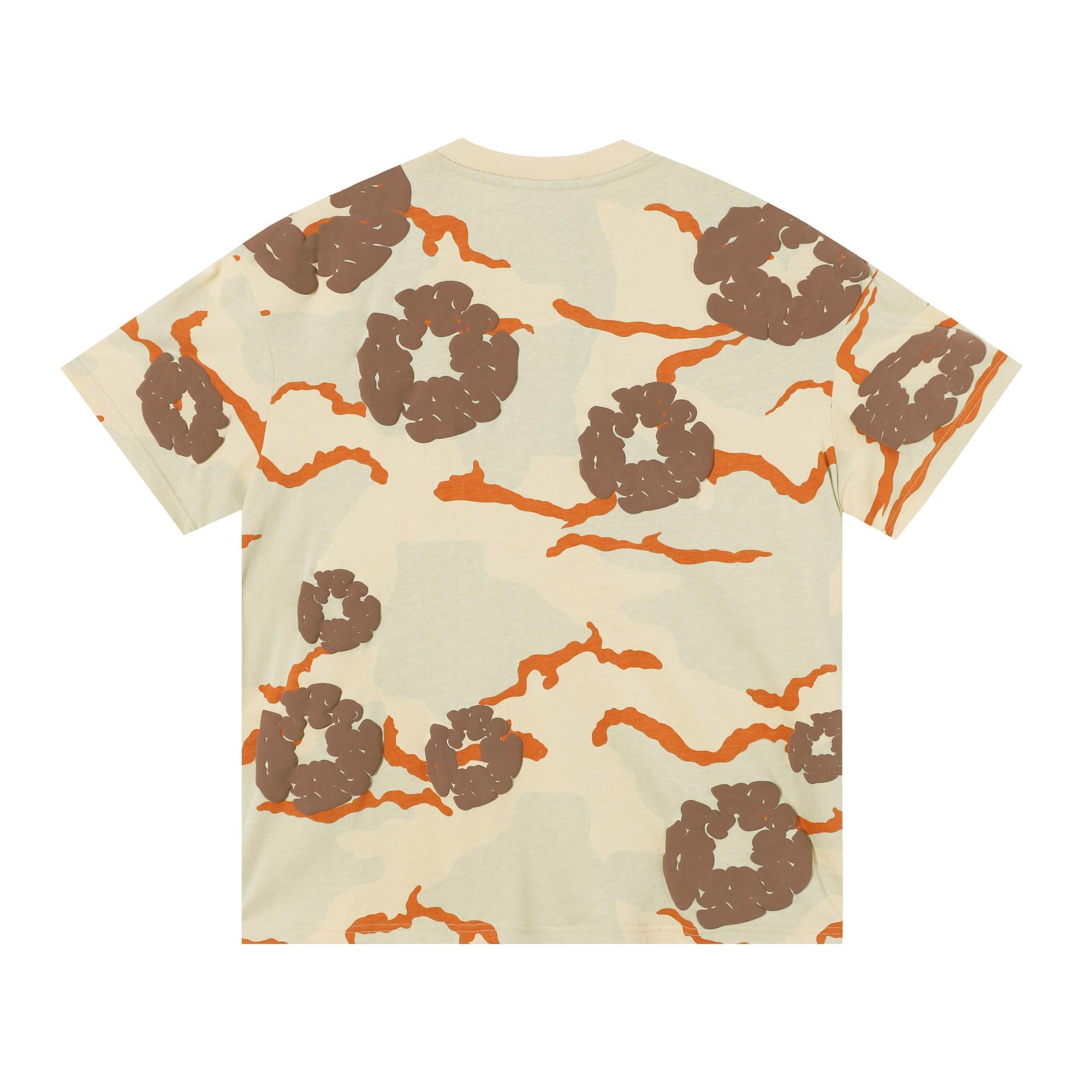 Denim Tears Camo Cotton T-shirt  - PerfectKickZ