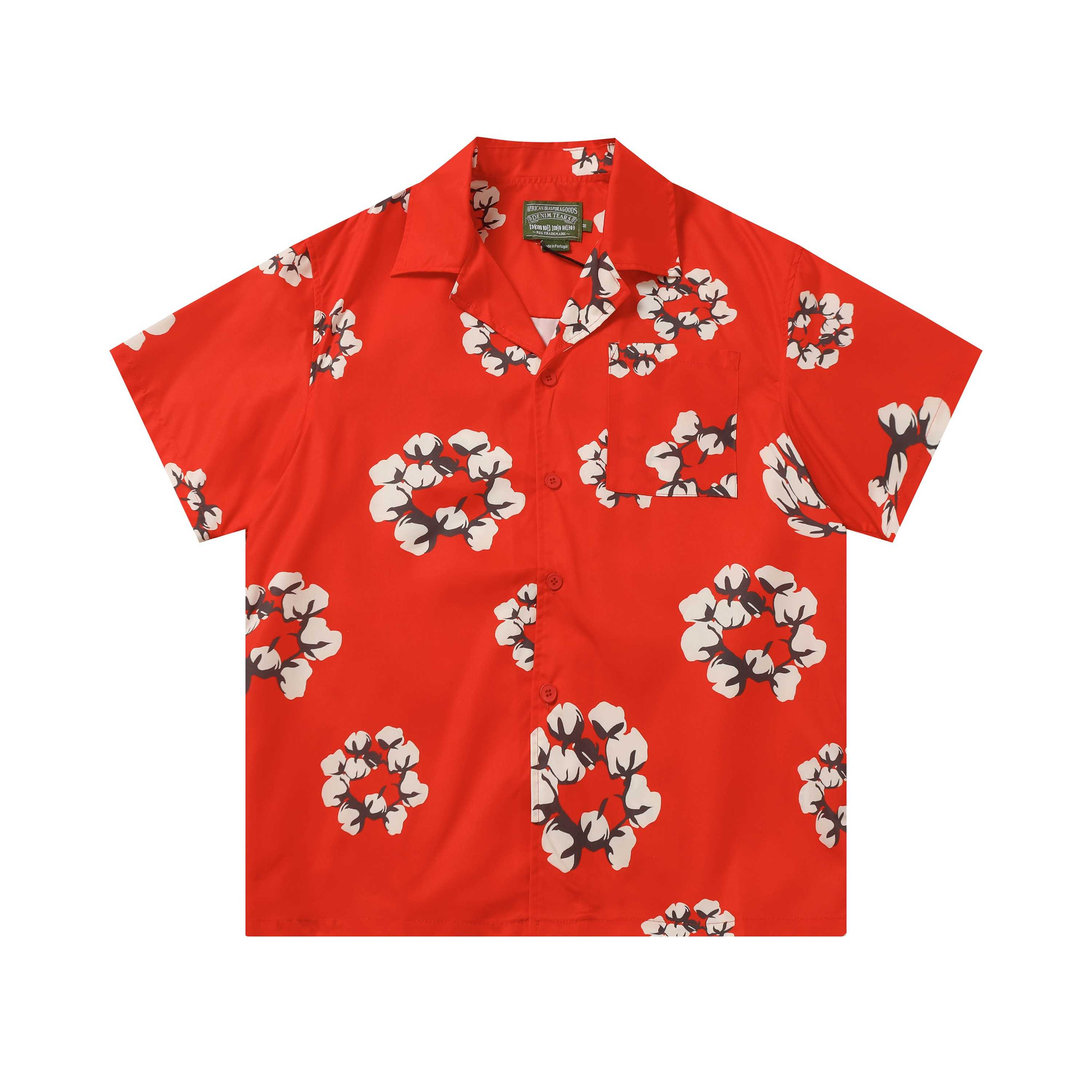 Denim Tears Short-Sleeved Shirt - PerfectKickZ