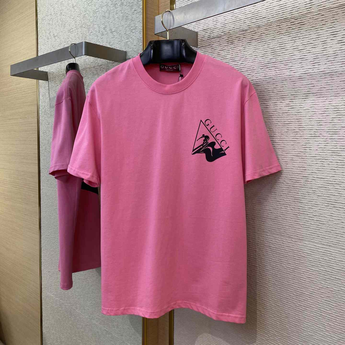 Gucci Printed Cotton Jersey T-shirt - PerfectKickZ
