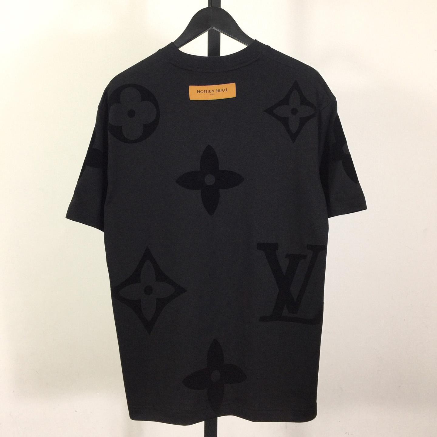 Louis Vuitton Monogram Cotton T-Shirt   1AFYF0 - PerfectKickZ