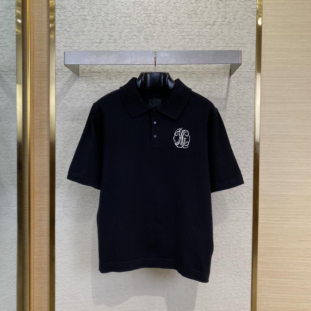 Givenchy Polo In Knit with HG Jacquard - PerfectKickZ