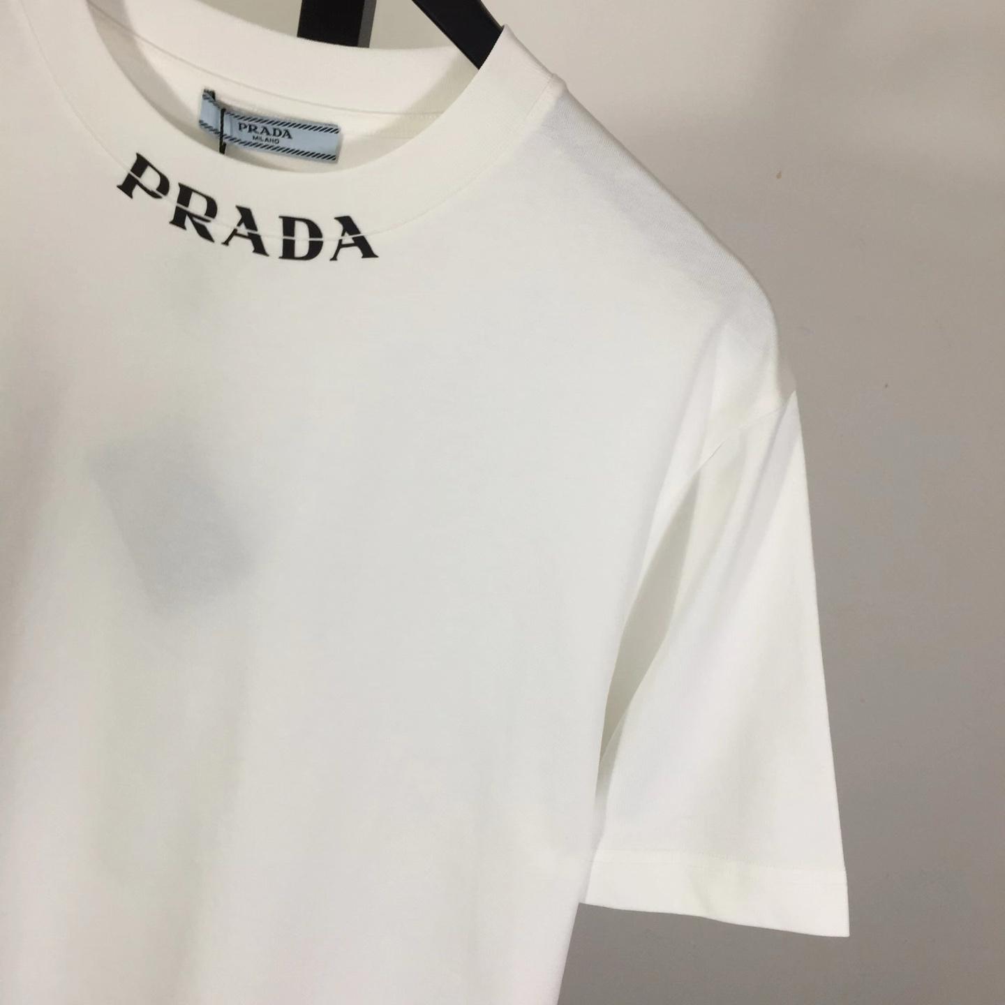 Prada Cotton T-Shirt - PerfectKickZ