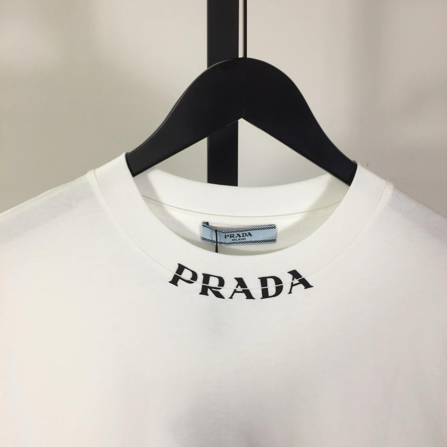 Prada Cotton T-Shirt - PerfectKickZ