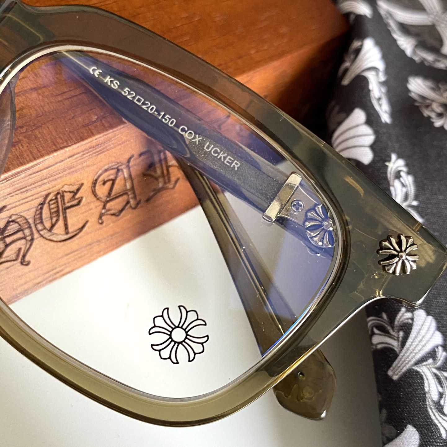 Chrome Hearts Coxucker Glasses - PerfectKickZ