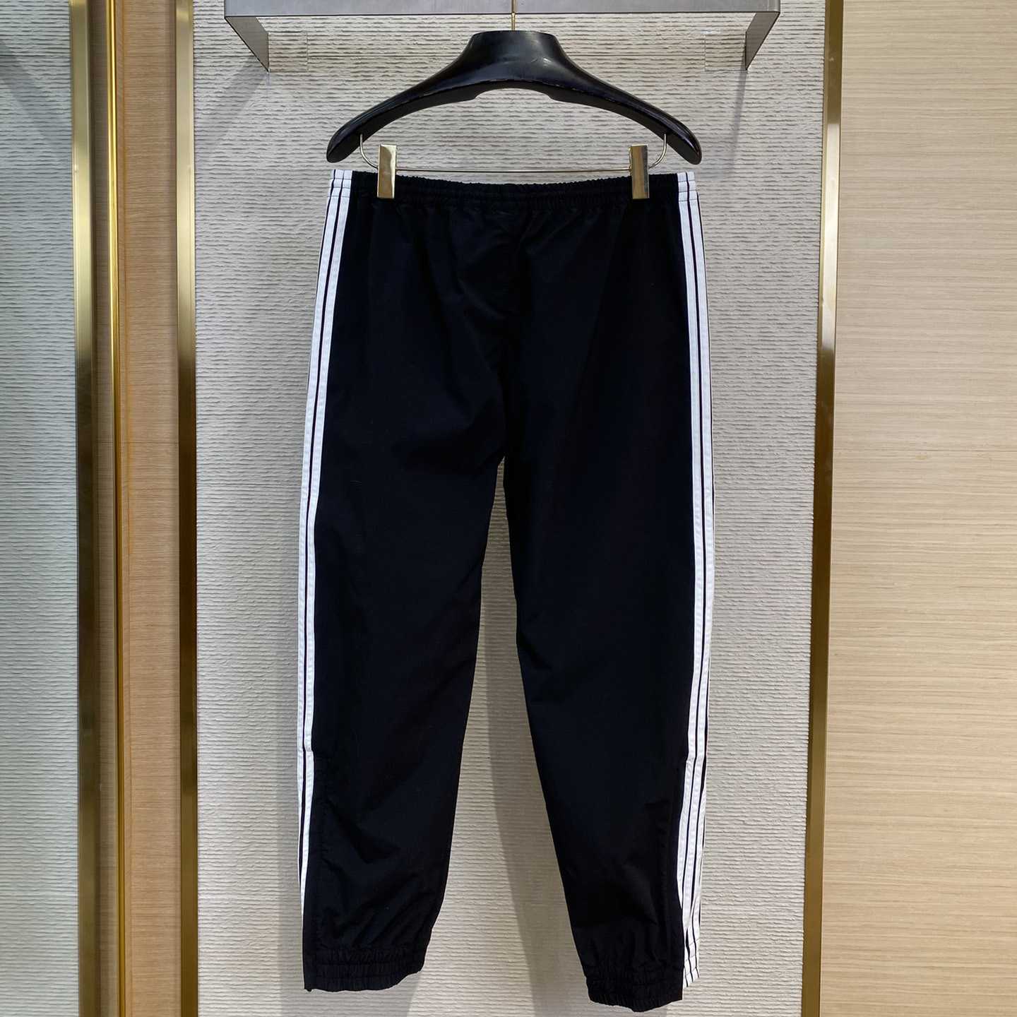 Balenciaga Fitted Tracksuit Pants In Black - PerfectKickZ