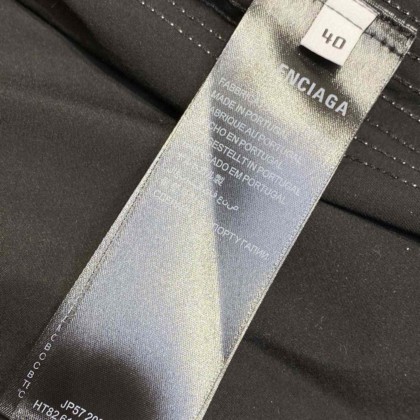 Balenciaga Fitted Tracksuit Pants In Black - PerfectKickZ