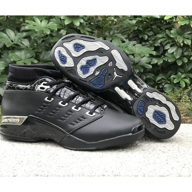 Jordan Air Jordan 17 0G Low Black Chrome   303891-004 - PerfectKickZ