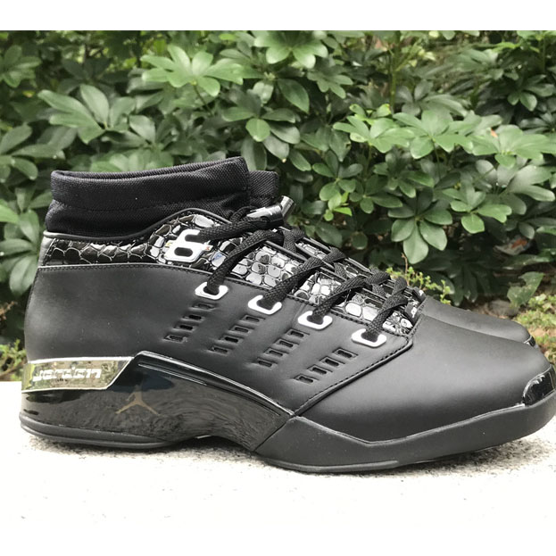 Jordan Air Jordan 17 0G Low Black Chrome   303891-004 - PerfectKickZ